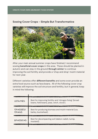 Create Your Own Fruit-Based Food System